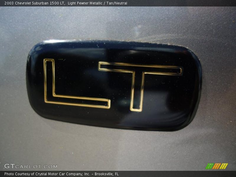 Light Pewter Metallic / Tan/Neutral 2003 Chevrolet Suburban 1500 LT