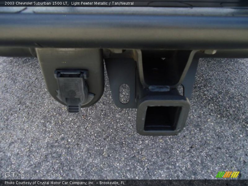 Light Pewter Metallic / Tan/Neutral 2003 Chevrolet Suburban 1500 LT