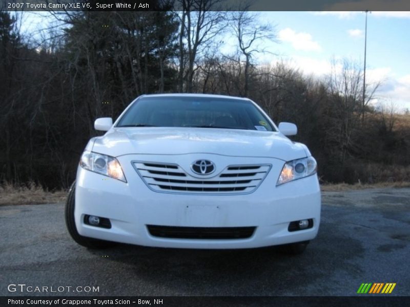 Super White / Ash 2007 Toyota Camry XLE V6