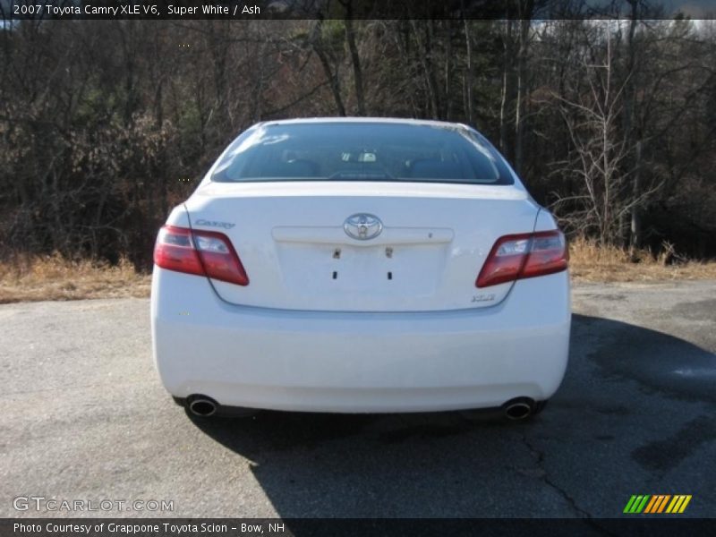 Super White / Ash 2007 Toyota Camry XLE V6