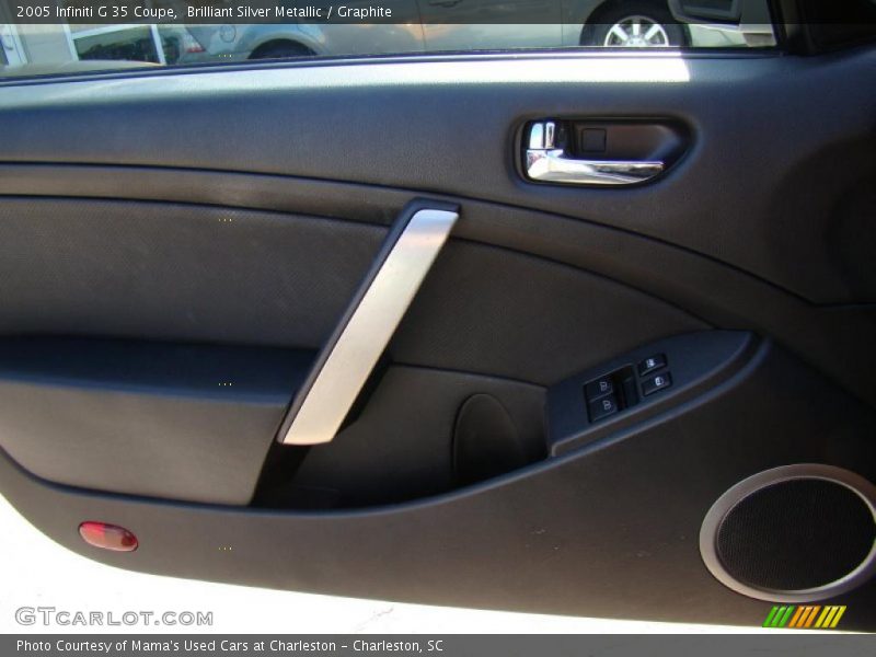 Brilliant Silver Metallic / Graphite 2005 Infiniti G 35 Coupe