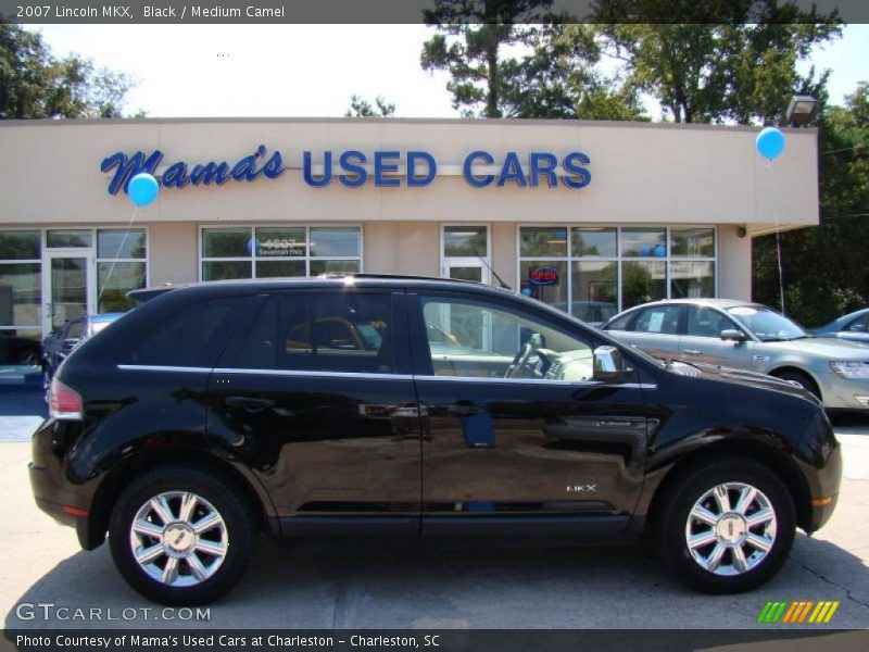 Black / Medium Camel 2007 Lincoln MKX