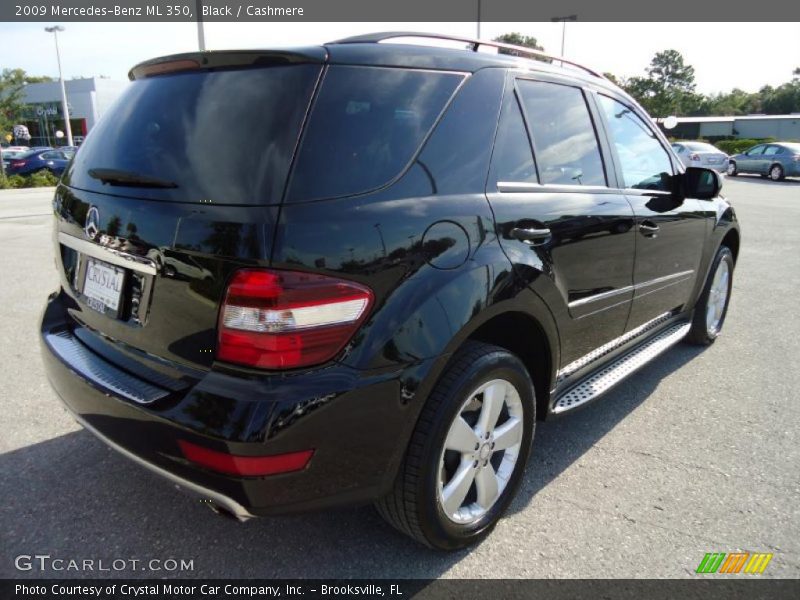 Black / Cashmere 2009 Mercedes-Benz ML 350