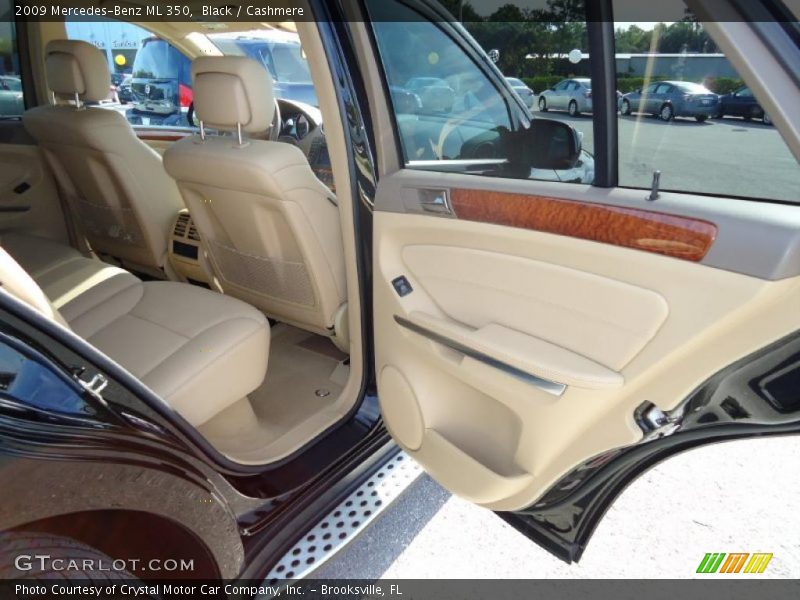 Black / Cashmere 2009 Mercedes-Benz ML 350