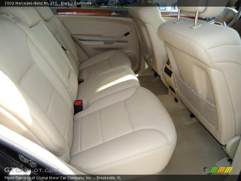 Black / Cashmere 2009 Mercedes-Benz ML 350