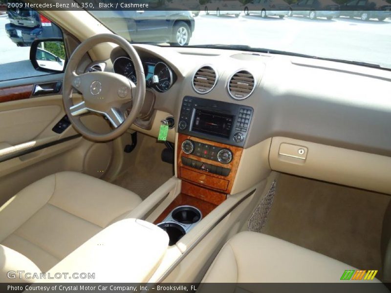 Black / Cashmere 2009 Mercedes-Benz ML 350