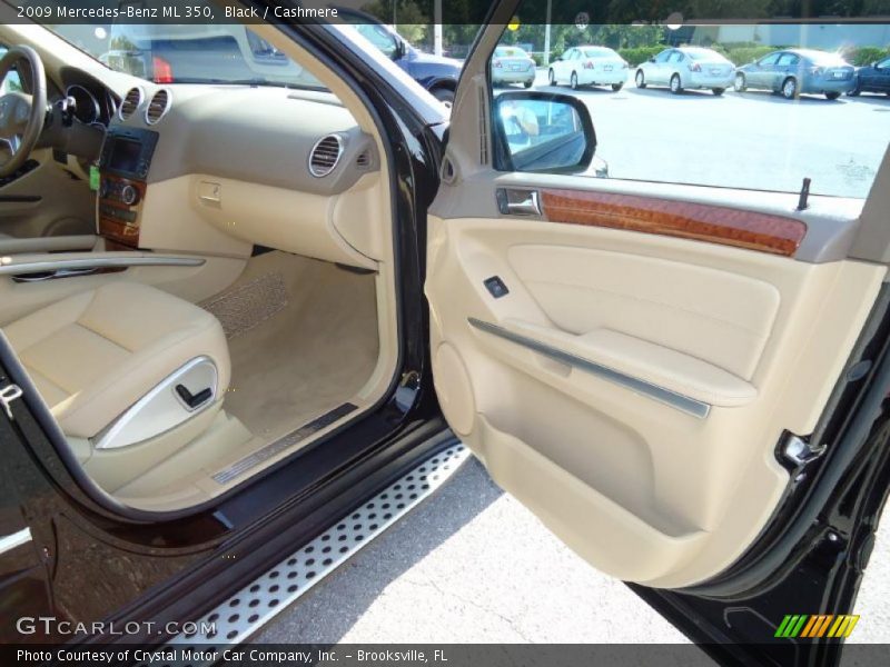 Black / Cashmere 2009 Mercedes-Benz ML 350