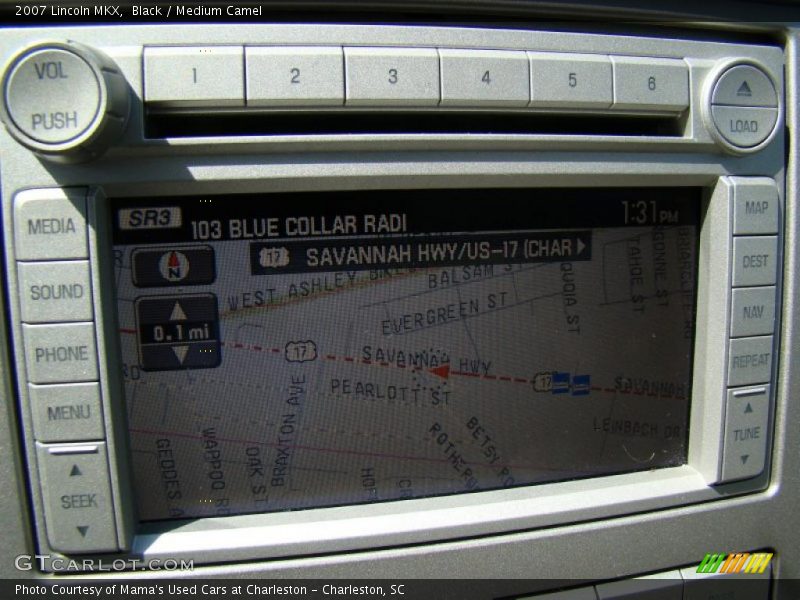 Black / Medium Camel 2007 Lincoln MKX