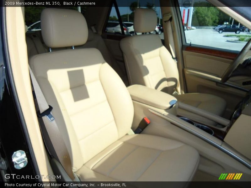 Black / Cashmere 2009 Mercedes-Benz ML 350