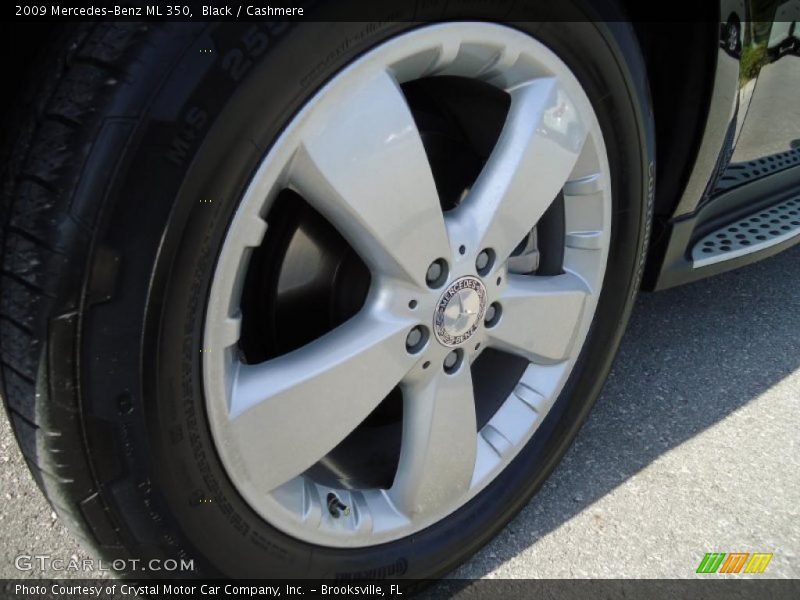 Black / Cashmere 2009 Mercedes-Benz ML 350