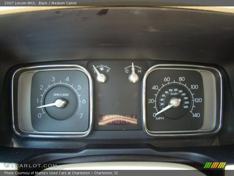 Black / Medium Camel 2007 Lincoln MKX