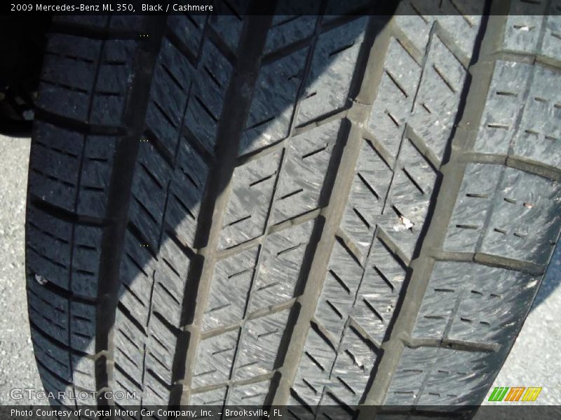 Black / Cashmere 2009 Mercedes-Benz ML 350