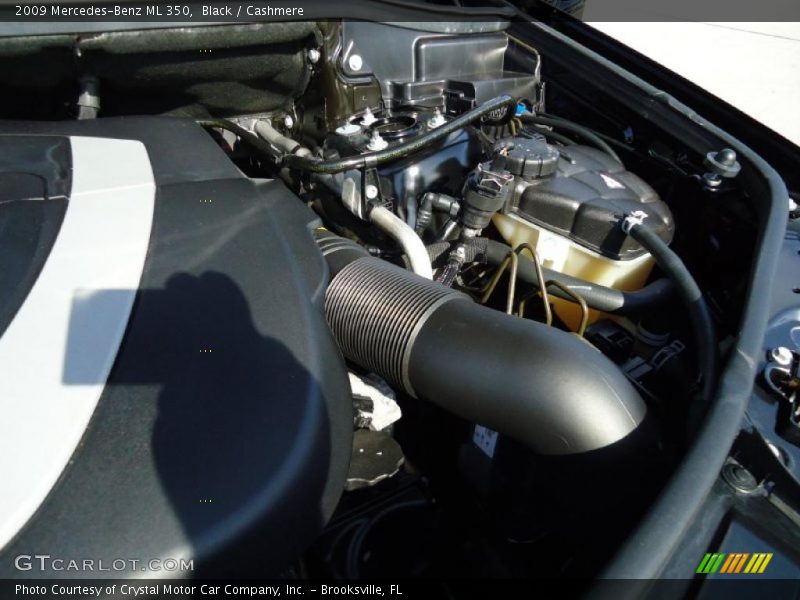 Black / Cashmere 2009 Mercedes-Benz ML 350