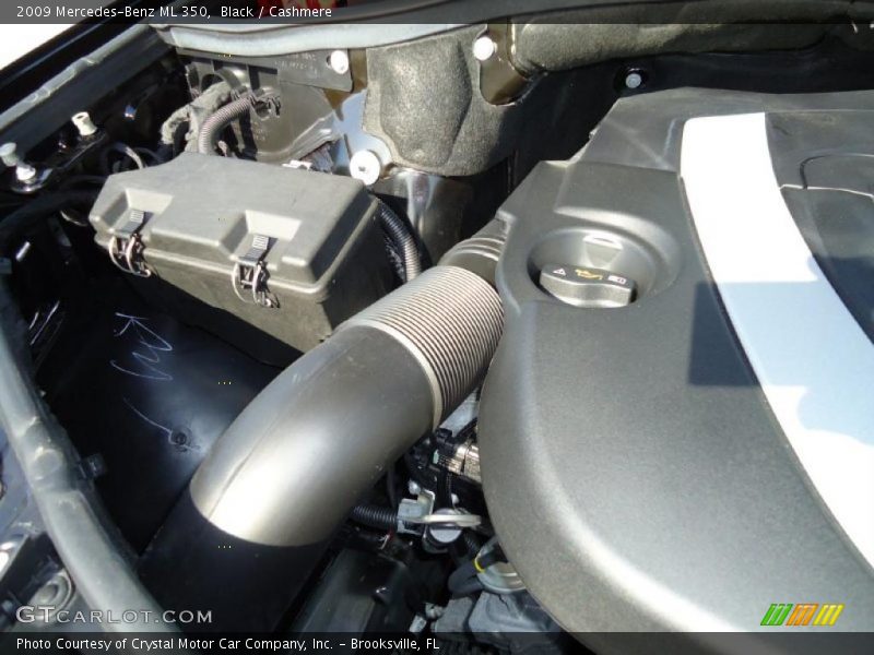 Black / Cashmere 2009 Mercedes-Benz ML 350