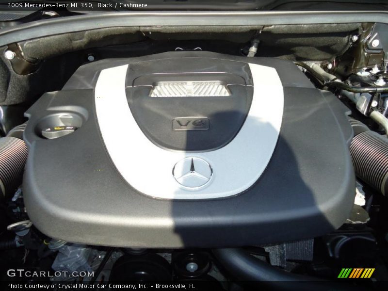 Black / Cashmere 2009 Mercedes-Benz ML 350