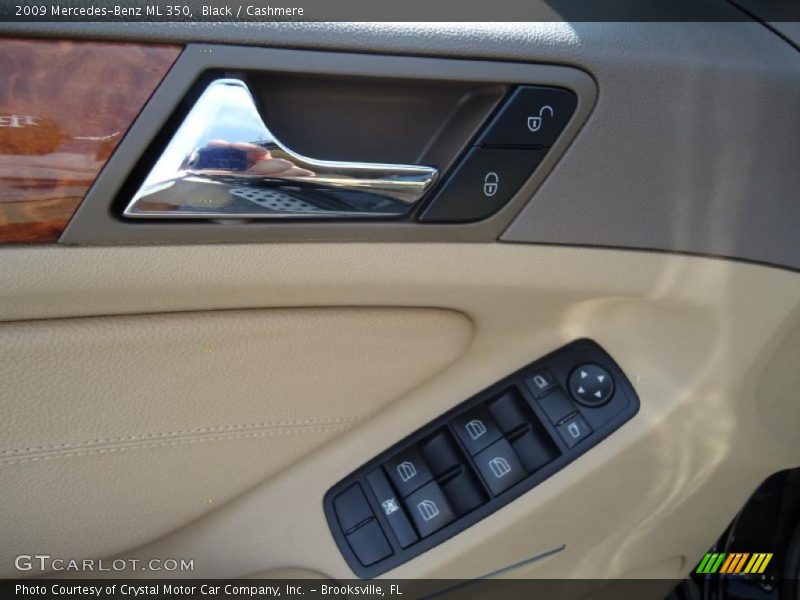 Black / Cashmere 2009 Mercedes-Benz ML 350