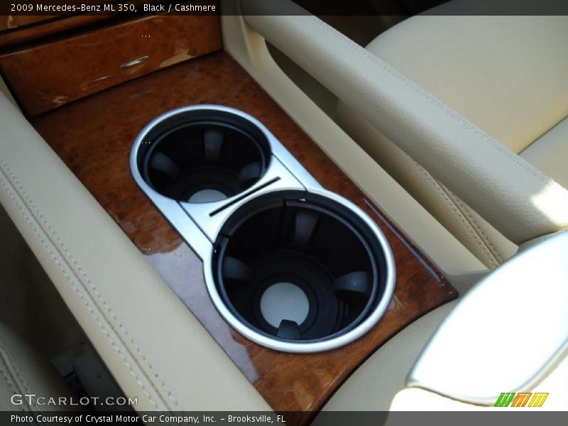 Black / Cashmere 2009 Mercedes-Benz ML 350