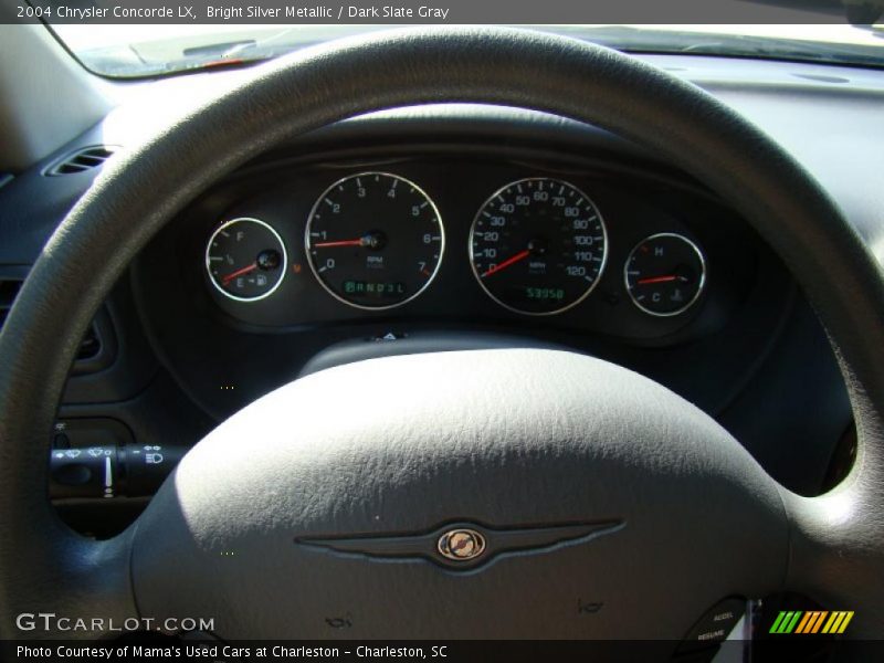 Bright Silver Metallic / Dark Slate Gray 2004 Chrysler Concorde LX