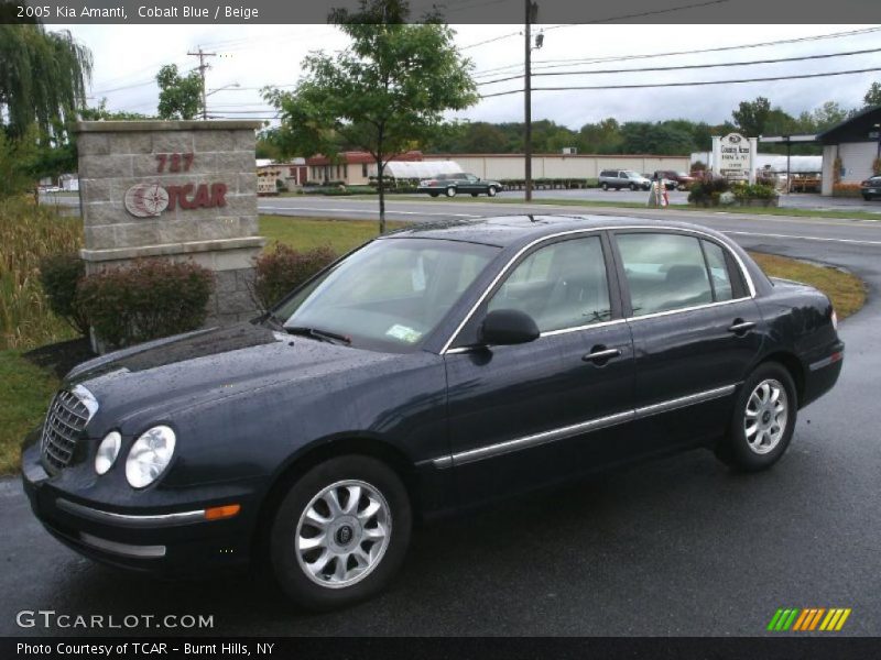 Cobalt Blue / Beige 2005 Kia Amanti