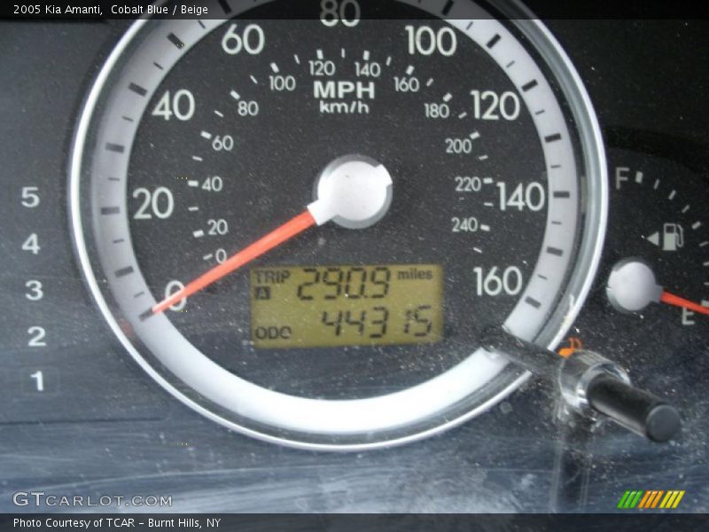 Cobalt Blue / Beige 2005 Kia Amanti