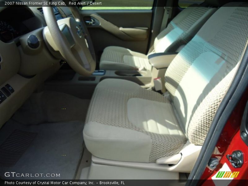 Red Alert / Desert 2007 Nissan Frontier SE King Cab