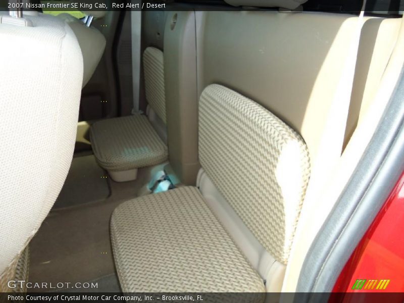 Red Alert / Desert 2007 Nissan Frontier SE King Cab