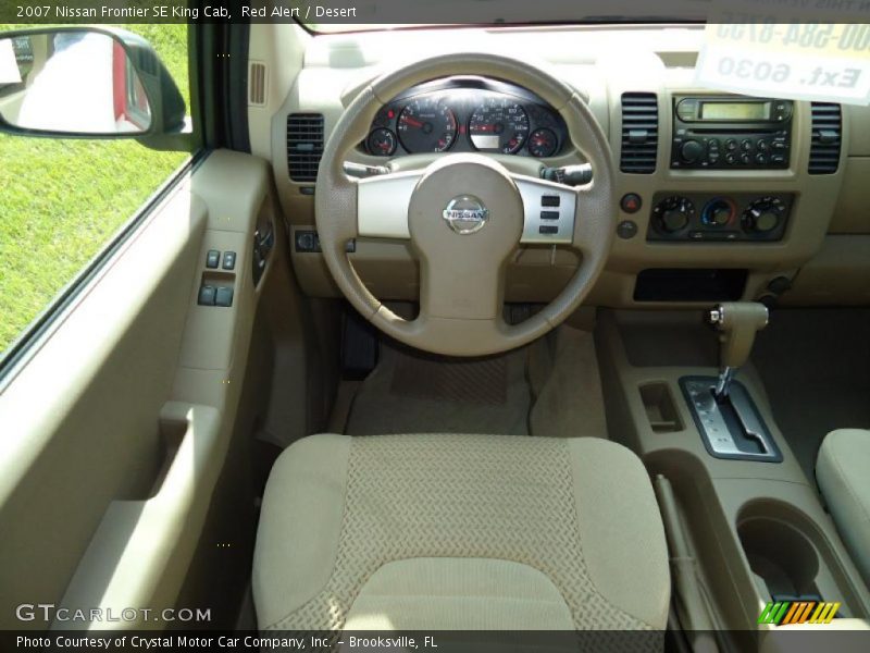 Red Alert / Desert 2007 Nissan Frontier SE King Cab