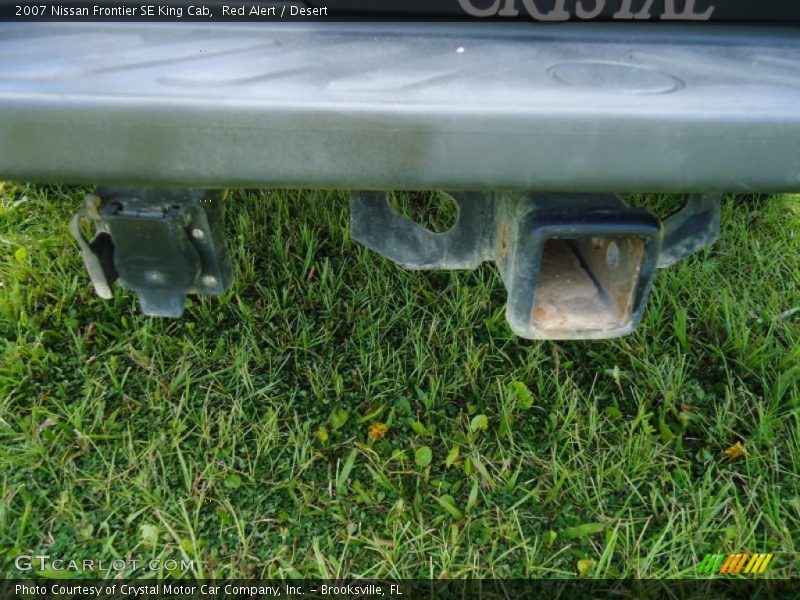 Red Alert / Desert 2007 Nissan Frontier SE King Cab