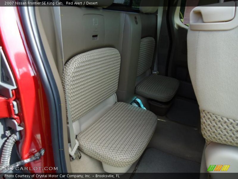 Red Alert / Desert 2007 Nissan Frontier SE King Cab