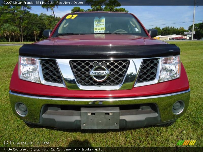 Red Alert / Desert 2007 Nissan Frontier SE King Cab