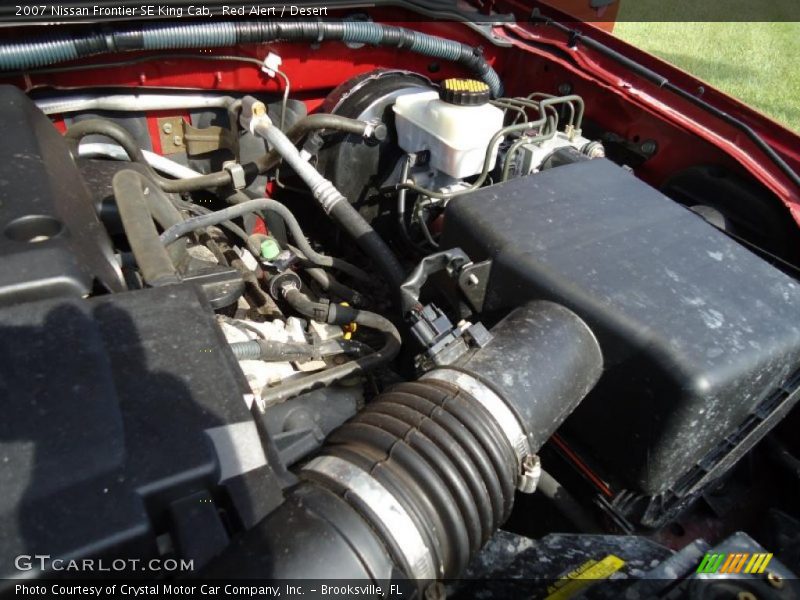 Red Alert / Desert 2007 Nissan Frontier SE King Cab