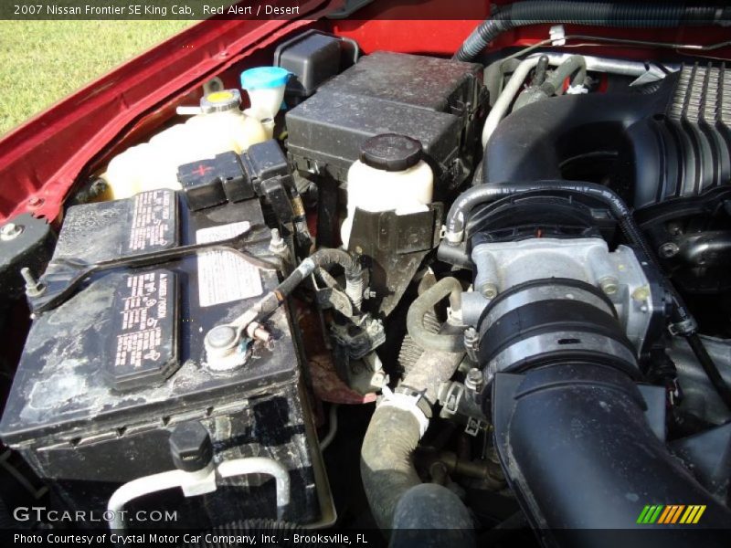 Red Alert / Desert 2007 Nissan Frontier SE King Cab