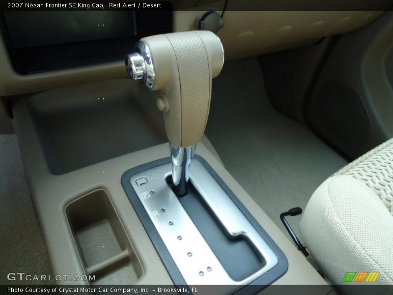 Red Alert / Desert 2007 Nissan Frontier SE King Cab