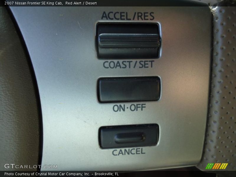 Red Alert / Desert 2007 Nissan Frontier SE King Cab