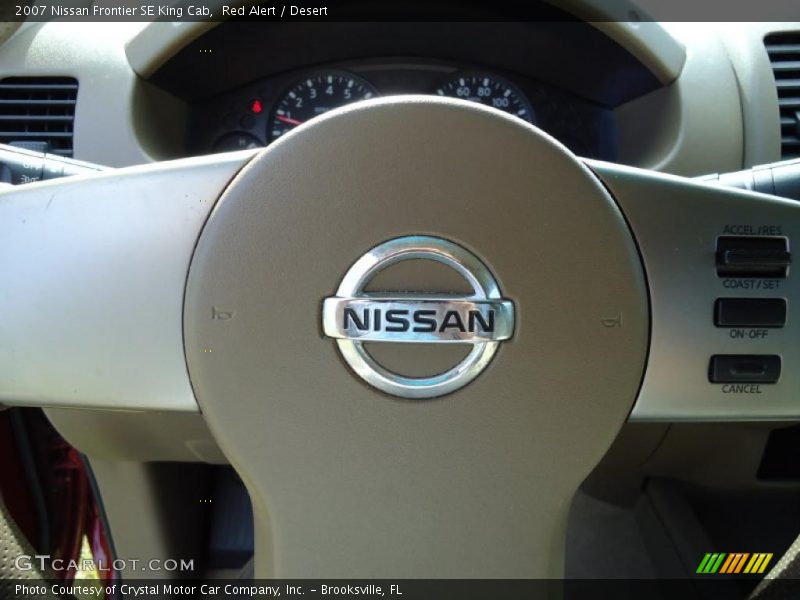 Red Alert / Desert 2007 Nissan Frontier SE King Cab