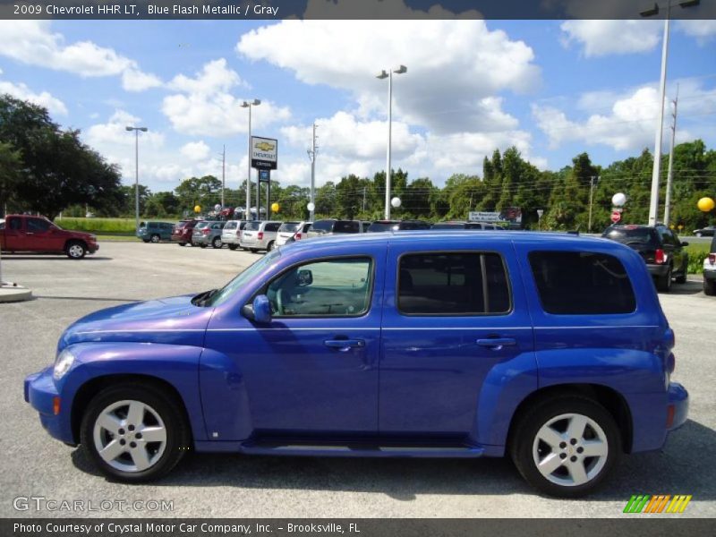 Blue Flash Metallic / Gray 2009 Chevrolet HHR LT