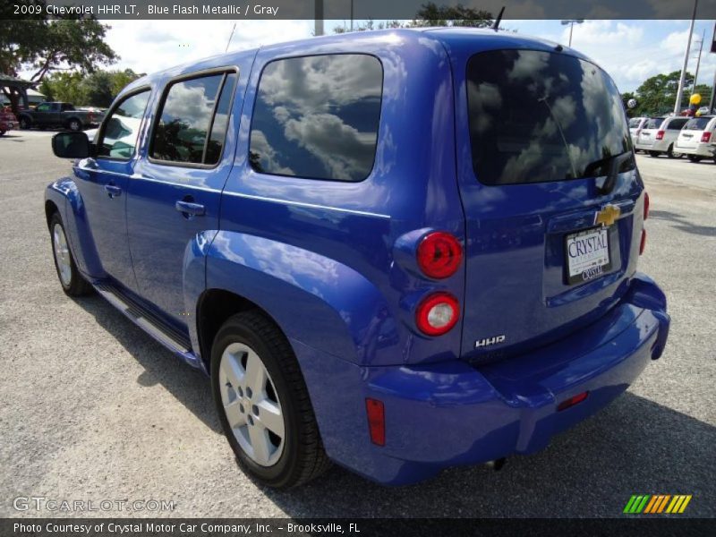 Blue Flash Metallic / Gray 2009 Chevrolet HHR LT