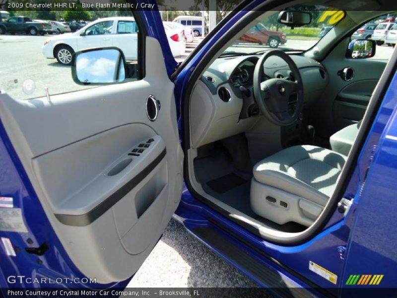 Blue Flash Metallic / Gray 2009 Chevrolet HHR LT