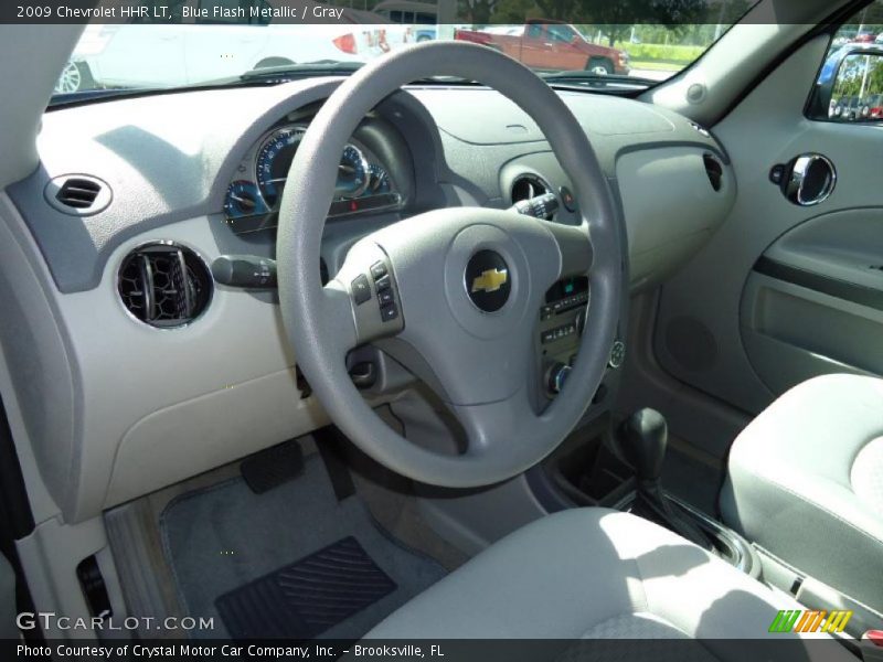 Blue Flash Metallic / Gray 2009 Chevrolet HHR LT