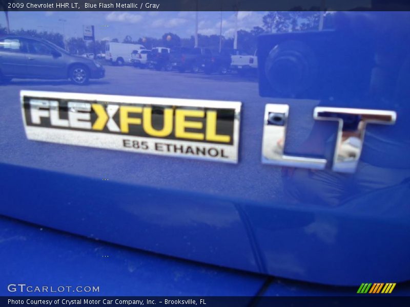 Blue Flash Metallic / Gray 2009 Chevrolet HHR LT