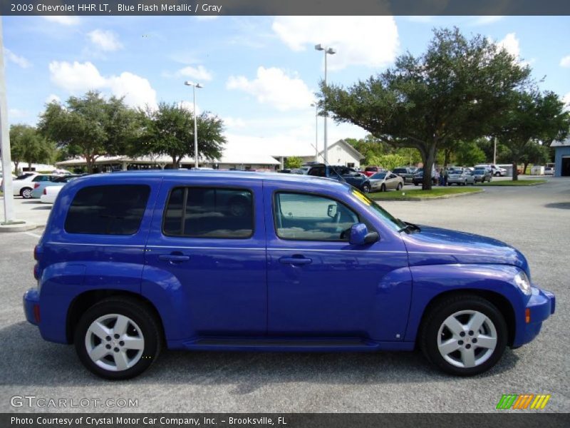 Blue Flash Metallic / Gray 2009 Chevrolet HHR LT