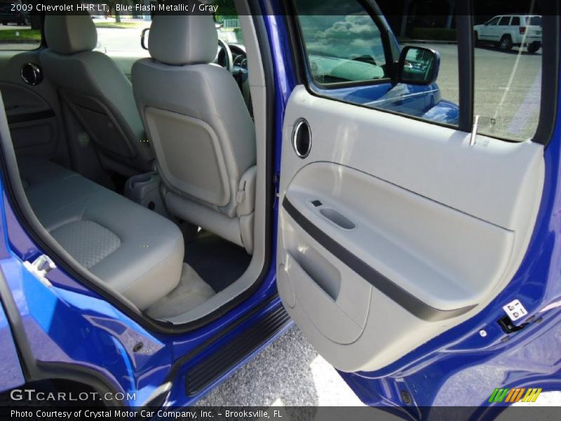 Blue Flash Metallic / Gray 2009 Chevrolet HHR LT
