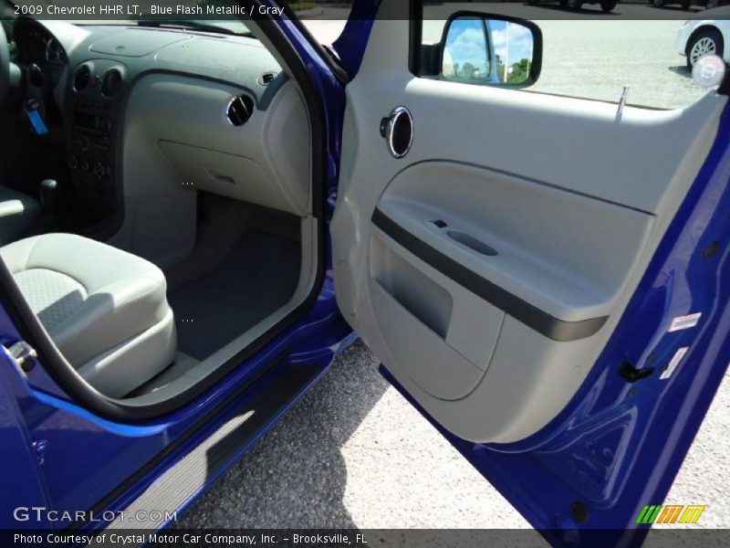 Blue Flash Metallic / Gray 2009 Chevrolet HHR LT