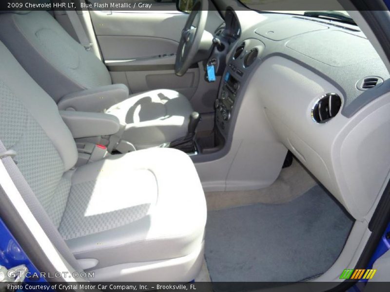 Blue Flash Metallic / Gray 2009 Chevrolet HHR LT