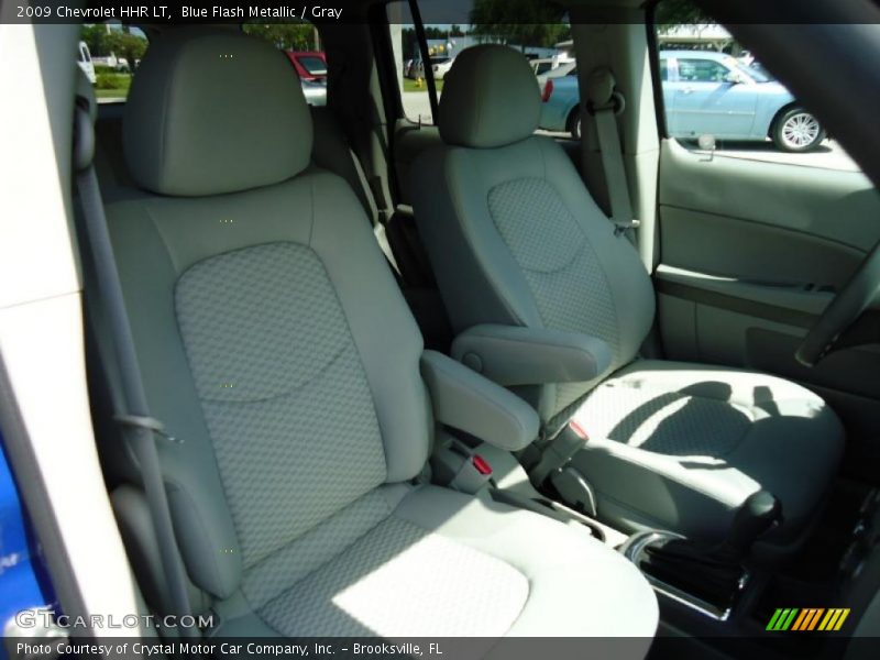 Blue Flash Metallic / Gray 2009 Chevrolet HHR LT