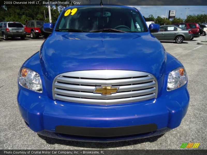 Blue Flash Metallic / Gray 2009 Chevrolet HHR LT