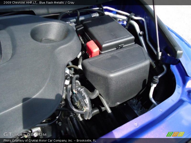 Blue Flash Metallic / Gray 2009 Chevrolet HHR LT