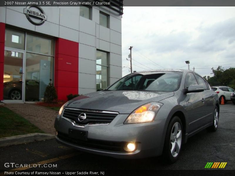 Precision Gray Metallic / Charcoal 2007 Nissan Altima 3.5 SE