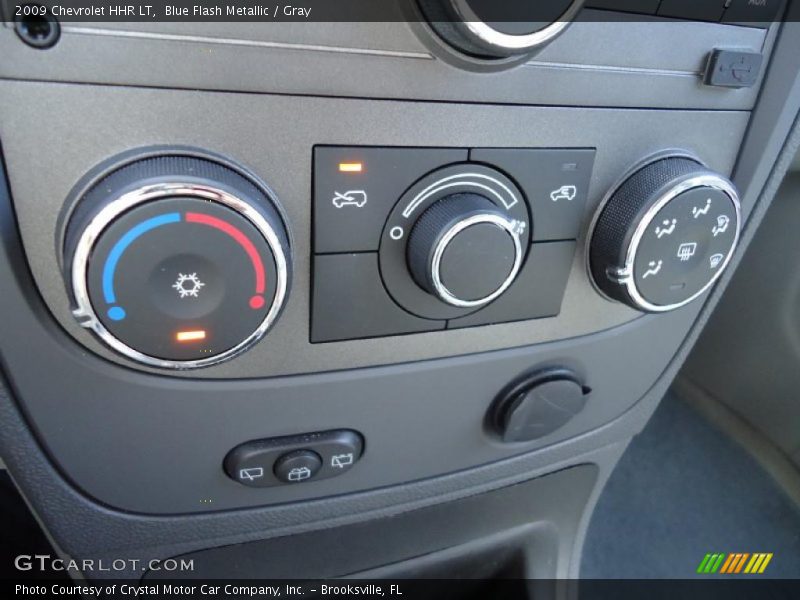 Blue Flash Metallic / Gray 2009 Chevrolet HHR LT