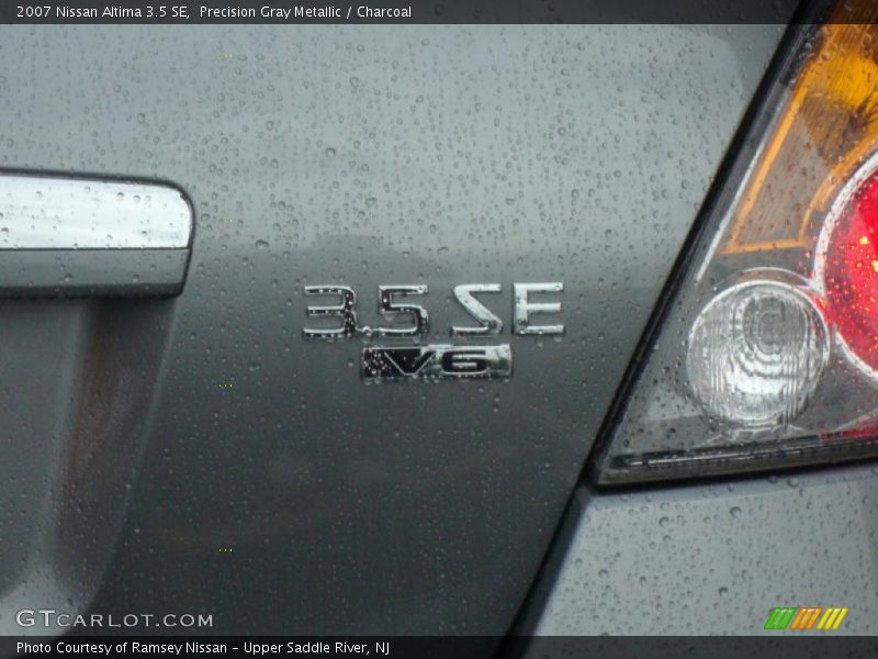 Precision Gray Metallic / Charcoal 2007 Nissan Altima 3.5 SE